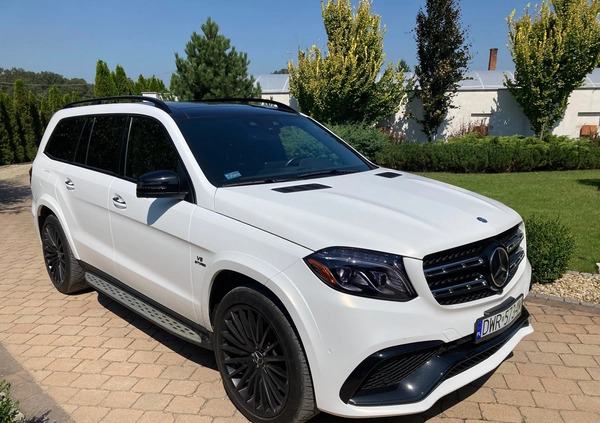 Mercedes-Benz GLS cena 244900 przebieg: 185000, rok produkcji 2017 z Wrocław małe 497